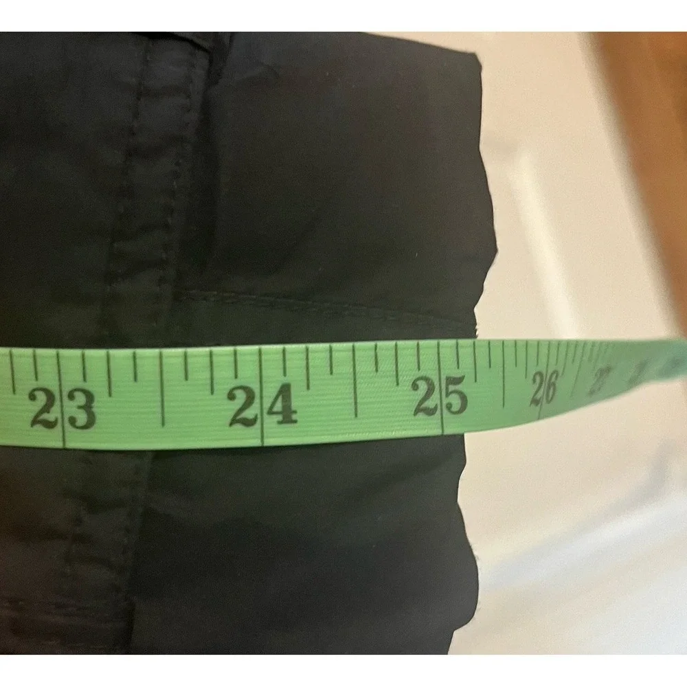 Steve Madden‎ Womens Black Hooded Puffer Parka Jacket Size L Utility Winter Coat